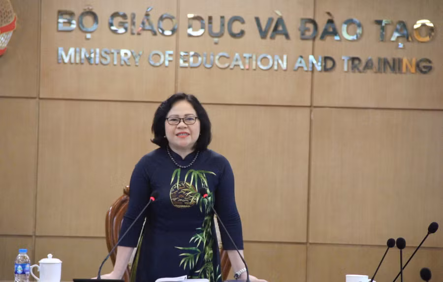 Thứ trưởng Ngô Thị Minh kết luận hội nghị.