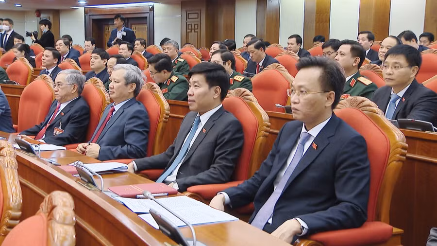 Hình ảnh mới nhất Hội nghị lần thứ nhất Ban Chấp hành Trung ương khóa XIII ảnh 6