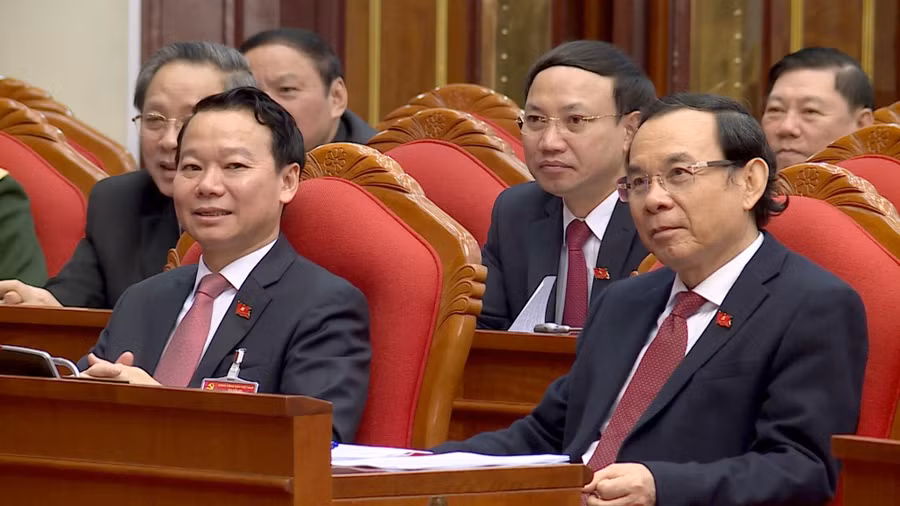 Hình ảnh mới nhất Hội nghị lần thứ nhất Ban Chấp hành Trung ương khóa XIII ảnh 7