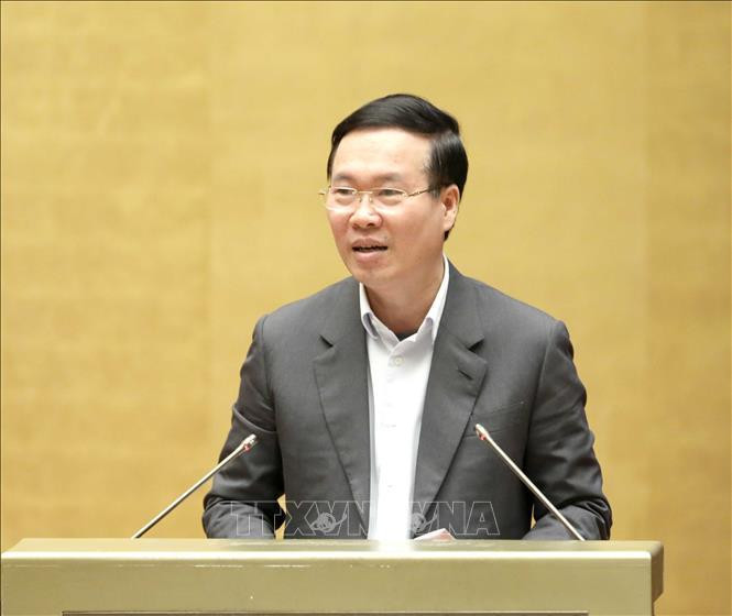 Đồng chí Võ Văn Thưởng, Ủy viên Bộ Chính trị, Thường trực Ban Bí thư phát biểu chỉ đạo hội nghị. Ảnh: Phương Hoa/TTXVN. Đồng chí Võ Văn Thưởng, Ủy viên Bộ Chính trị, Thường trực Ban Bí thư phát biểu chỉ đạo hội nghị. Ảnh: Phương Hoa/TTXVN.