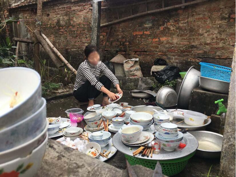 Về nhà người yêu ra mắt, cô gái tuyên bố không rửa bát vì mới chỉ là khách