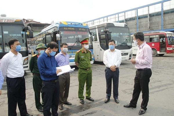 Dừng toàn bộ hoạt động phương tiện đi và đến tỉnh Quảng Ninh