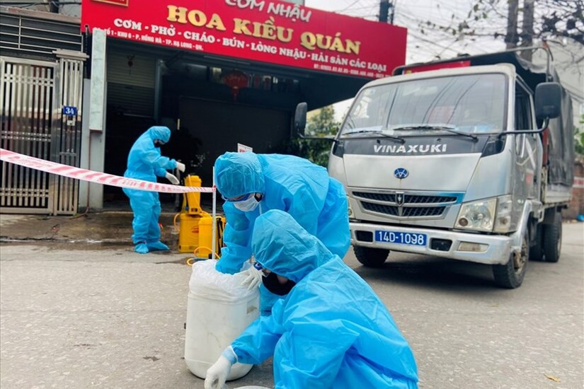 Quảng Ninh giãn cách xã hội tại khu vực bệnh nhân 1553 sinh sống và 4 xã lân cận