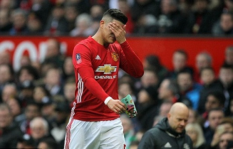 MU chuẩn bị chia tay Marcos Rojo