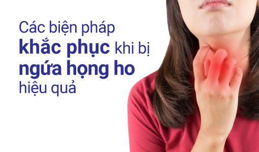 ngứa họng ho
