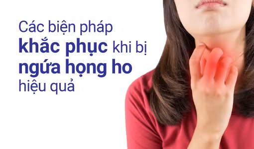 ngứa họng ho