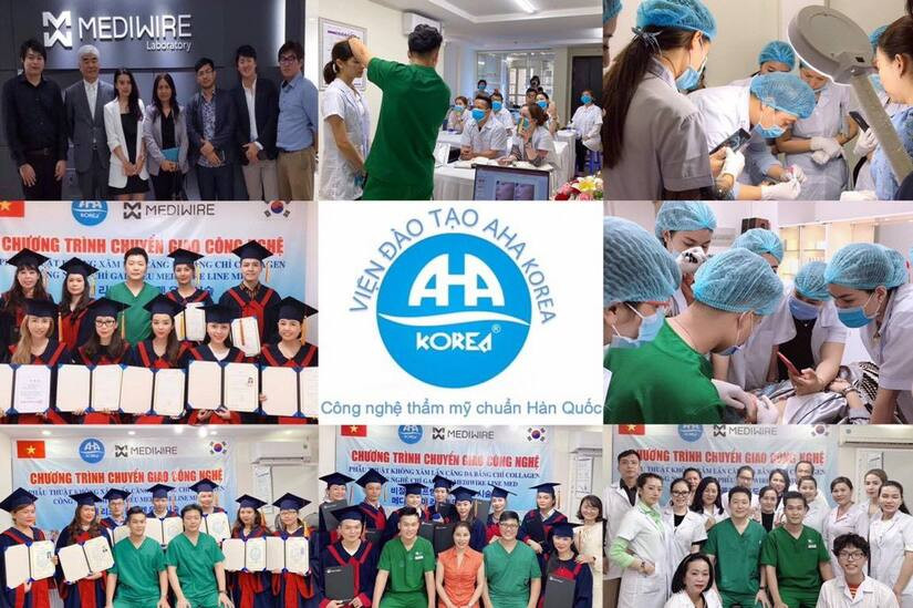 Viện thẩm mỹ AHA KOREA: Cấp chứng chỉ quốc tế kèm bằng y chính quy chỉ sau vài ngày đào tạo?