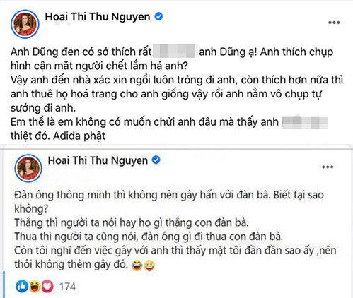 Hoa hậu Thu Hoài yêu cầu Dũng Taylor xin lỗi gia đình cố nghệ sĩ Chí Tài