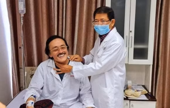 Nghệ sĩ Giang Còi chấp nhận hóa trị ung thư nhưng với 1 điều kiện