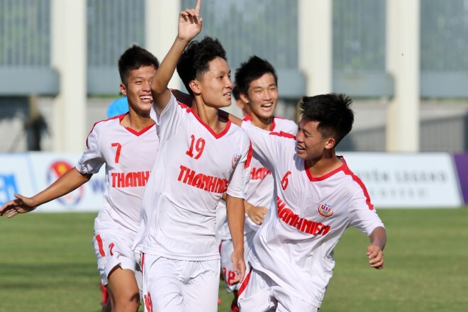 U19 Nam Định và HAGL nhận kết quả trái ngược ở giải quốc gia