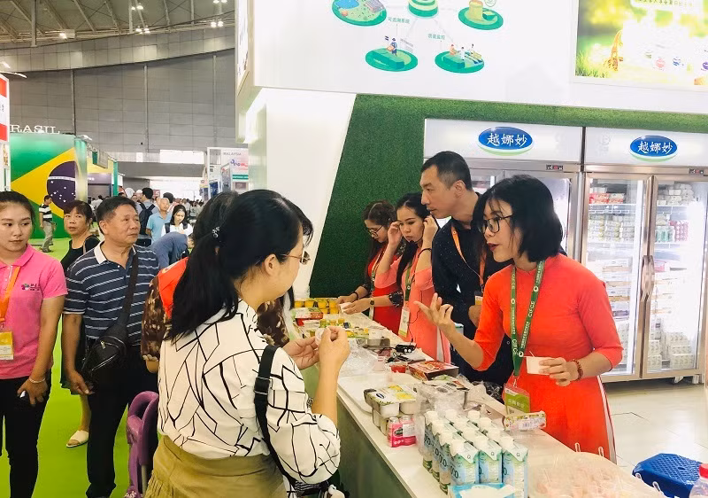 Vinamilk xông đất 2021 với lô hàng lớn gồm sữa hạt và sữa đặc xuất khẩu đi Trung Quốc