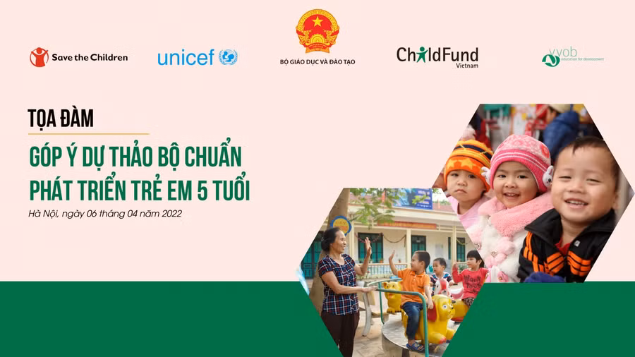 Tọa đàm góp ý dự thảo Bộ chuẩn phát triển trẻ em 5 tuổi được tổ chức trực tuyến 