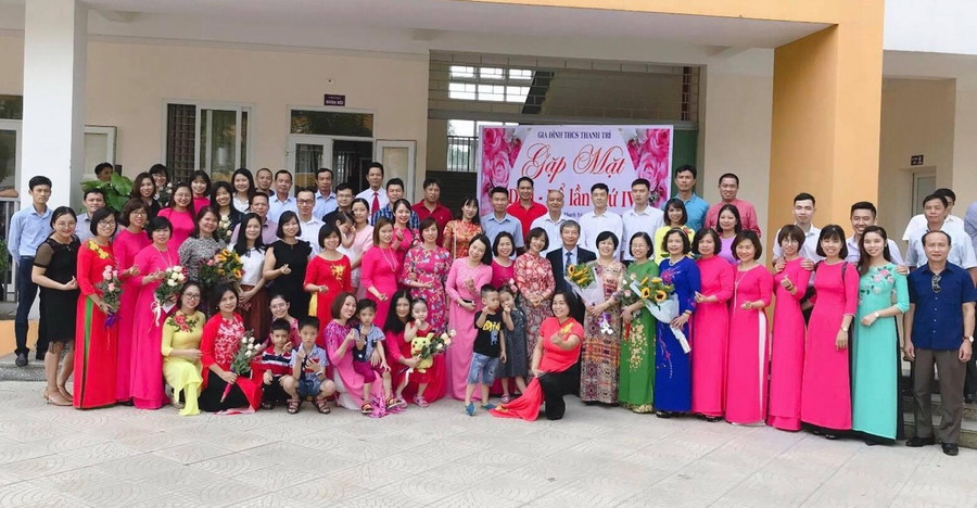 Chương trình gặp mặt dâu rể của Trường THCS Thanh Trì đã tạo hiệu ứng tốt, lan tỏa sâu rộng trong và ngoài nhà trường. Chương trình gặp mặt dâu rể của Trường THCS Thanh Trì đã tạo hiệu ứng tốt, lan tỏa sâu rộng trong và ngoài nhà trường.