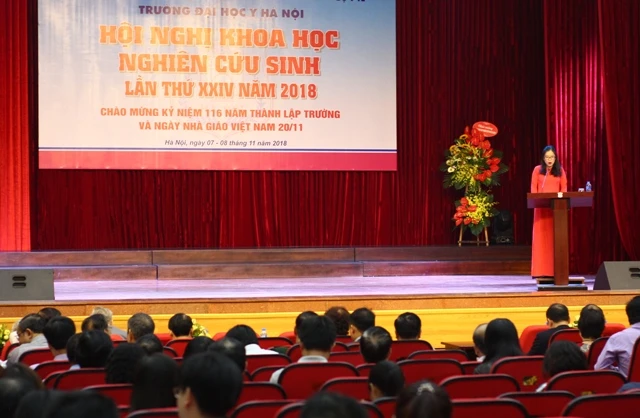 Khai mạc Hội nghị khoa học nghiên cứu sinh Y khoa năm 2018