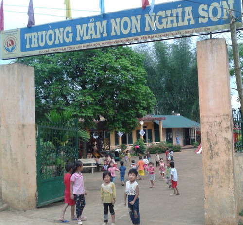 Học sinh Trường mầm non Nghĩa Sơn Học sinh Trường mầm non Nghĩa Sơn