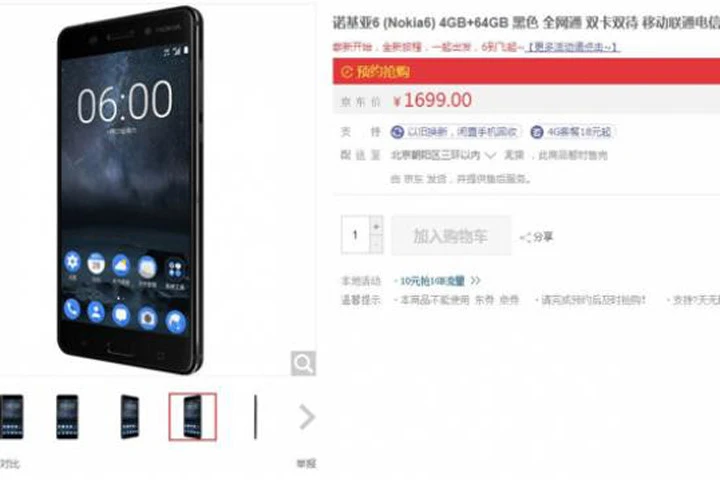 Nokia 6 cháy hàng sau một phút mở bán