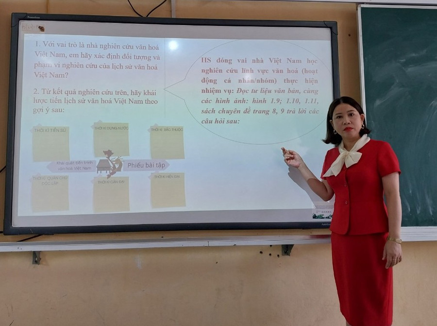 Giáo viên phải chủ động thay đổi trong cách dạy học.