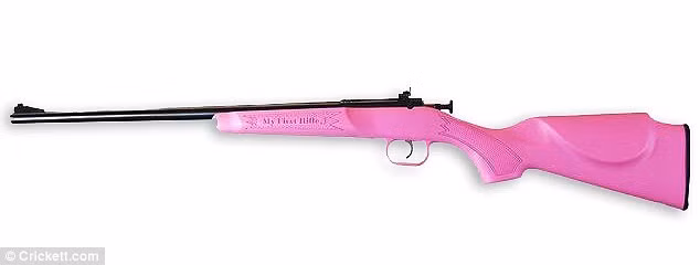 Tailored for youngsters: Keystone Sporting Arms also makes guns for adults, but most of its products are geared toward children. The smaller guns come in all sorts of colors, including blue and pink Read more: http://www.dailymail.co.uk/news/article-2317512/Kentucky-boy-5-shoots-sister-Caroline-Starks-2-child-size-22-caliber-rifle-given-GIFT.html#ixzz2SCFnv9bb Follow us: @MailOnline on Twitter | DailyMail on Facebook