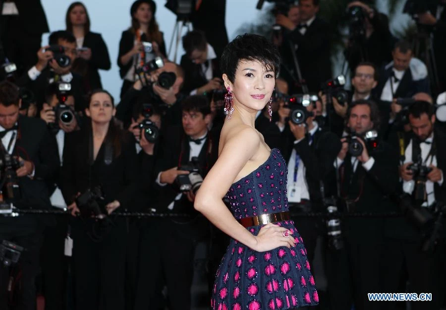 Sao Hoa ngữ khoe sắc trên thảm đỏ LHP Cannes 2013