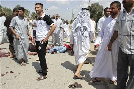 Bom rung chuyển Iraq, hàng trăm người thương vong