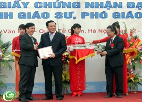 Kiểm tra công tác xét đạt tiêu chuẩn chức danh GS, PGS