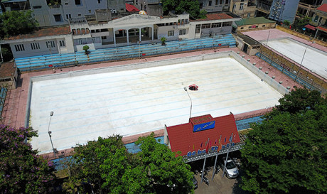 Nước bể bơi thường bị nhiễm khuẩn như thế nào? - Ảnh 1 Nuoc be boi thuong bi nhiem khuan nhu the nao? - Anh 1