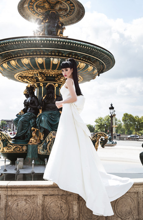 Jessica Minh Anh gợi cảm tại Pháp - Ảnh 5 Jessica Minh Anh goi cam tai Phap - Anh 5