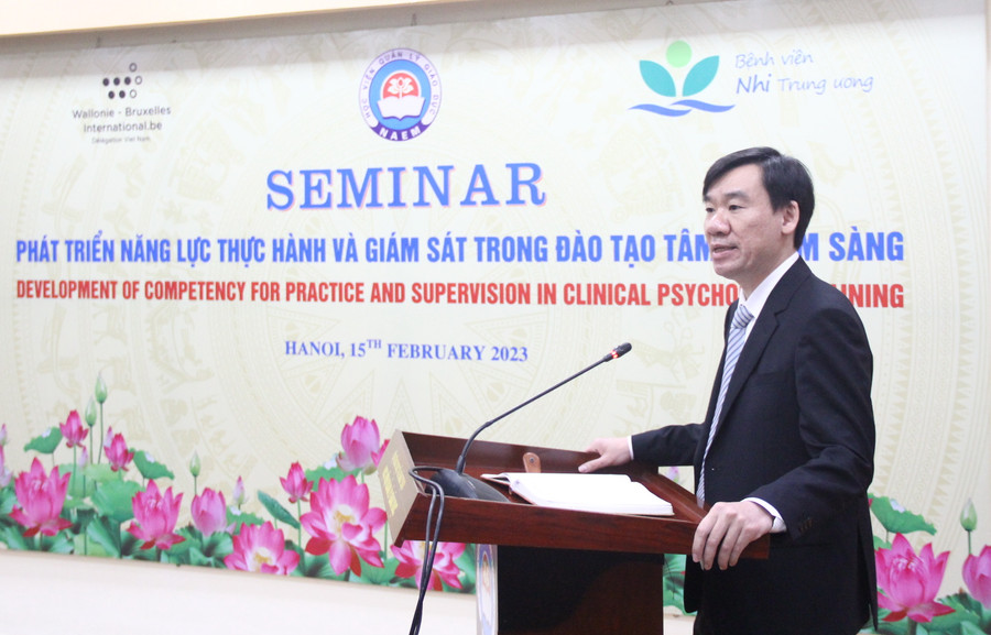 TS Phan Hồng Dương phát biểu tại hội thảo. TS Phan Hồng Dương phát biểu tại hội thảo.