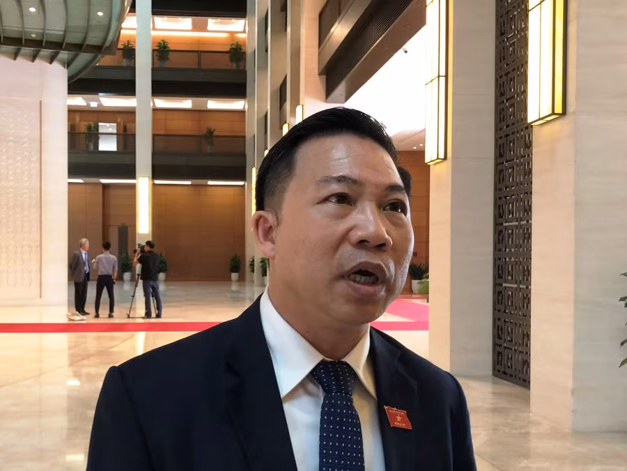 Đại biểu Lưu Bình Nhưỡng (đoàn Bến Tre)