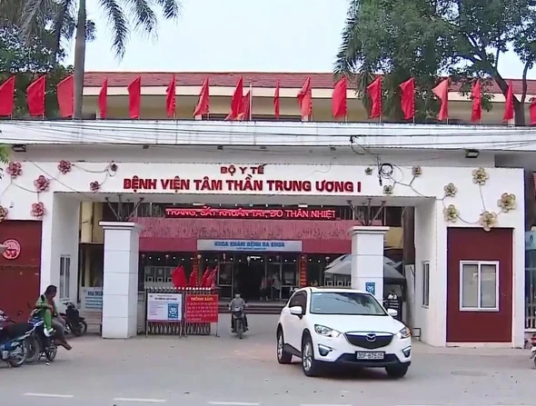 Vụ việc xảy ra ngay tại Bệnh viện Tâm thần Trung ương I. Ảnh: VTV.vn