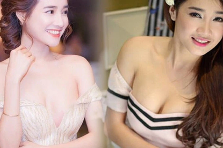 Nhã Phương phơi phới nét xuân với váy áo trễ nải