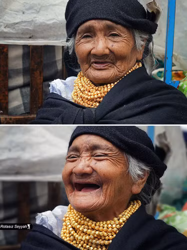 Bieu cam dang yeu cua phu nu truoc va sau khi duoc khen xinh - Anh 2