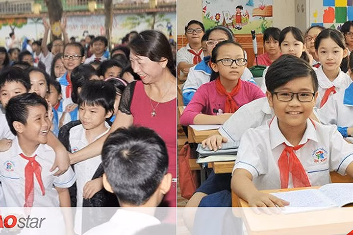 Quán quân Giọng hát Việt nhí 2016 Nhật Minh trở lại trường lớp