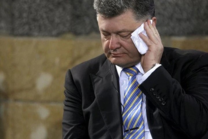 Tổng thống Ukraine Petro Poroshenko. Ảnh:Reuters