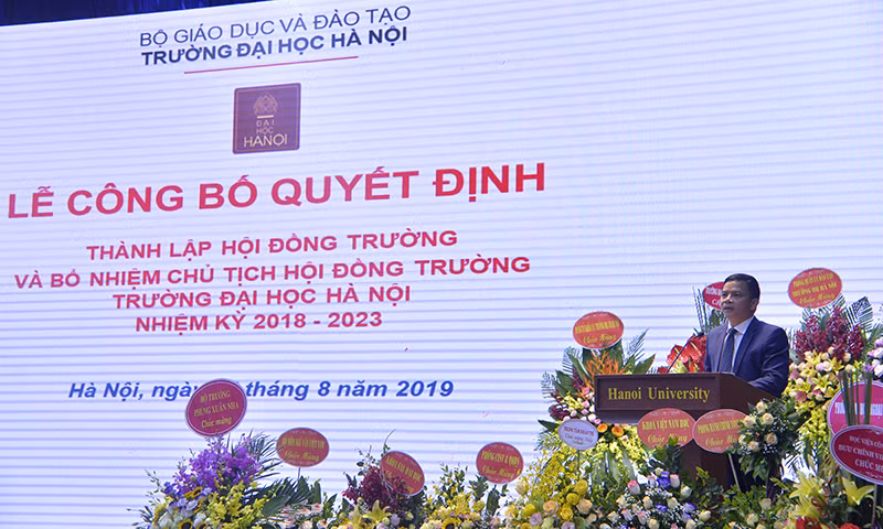 TS. Phạm Ngọc Thạch - Chủ tịch Hội đồng Trường ĐH Hà Nội