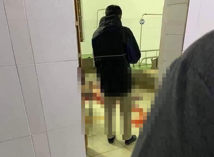 Hiện trường nơi xảy ra vụ việc.