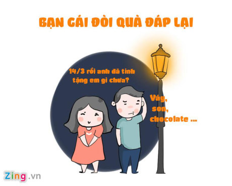 Loạt tình huống hài hước thường gặp dịp Valentine trắng - Ảnh 2 Loat tinh huong hai huoc thuong gap dip Valentine trang - Anh 2
