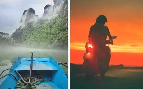 Anh dep Viet Nam va hau truong phim 