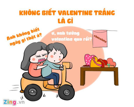 Loạt tình huống hài hước thường gặp dịp Valentine trắng - Ảnh 1 Loat tinh huong hai huoc thuong gap dip Valentine trang - Anh 1