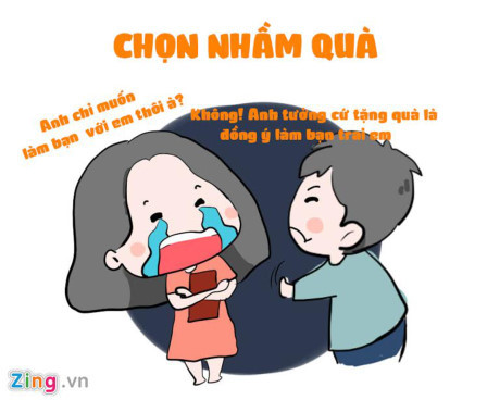 Loạt tình huống hài hước thường gặp dịp Valentine trắng - Ảnh 7 Loat tinh huong hai huoc thuong gap dip Valentine trang - Anh 7