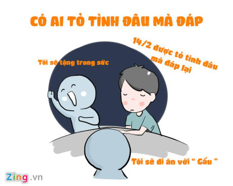 Loạt tình huống hài hước thường gặp dịp Valentine trắng - Ảnh 5 Loat tinh huong hai huoc thuong gap dip Valentine trang - Anh 5