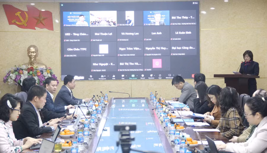 Toàn cảnh hội thảo.