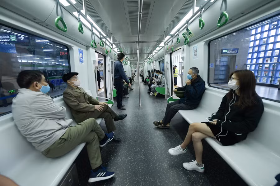 Đường sắt Cát Linh- Hà Đông ít khách trong ngày đầu tuần ảnh 10