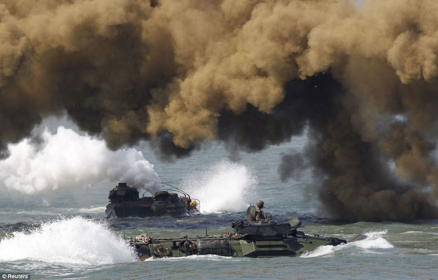 Hàn Quốc: Hoành tráng tái hiện lại trận chiến lịch sử của cuộc đổ bộ Incheon (video) ảnh 2