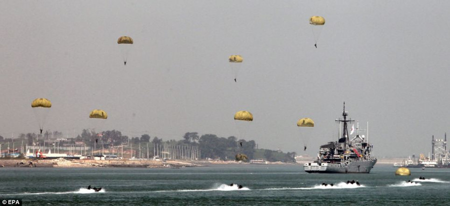 Hàn Quốc: Hoành tráng tái hiện lại trận chiến lịch sử của cuộc đổ bộ Incheon (video) ảnh 10