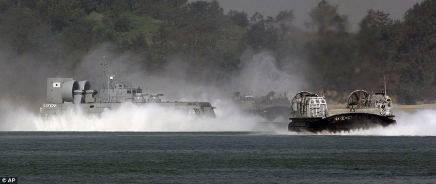 Hàn Quốc: Hoành tráng tái hiện lại trận chiến lịch sử của cuộc đổ bộ Incheon (video) ảnh 8