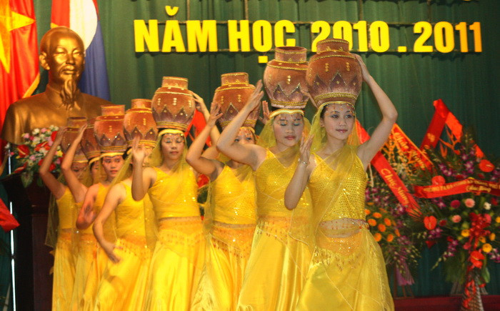 Trường Hữu nghị T78 khai giảng năm học mới 2010- 2011 ảnh 8