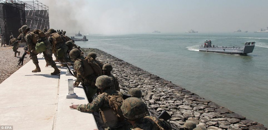 Hàn Quốc: Hoành tráng tái hiện lại trận chiến lịch sử của cuộc đổ bộ Incheon (video) ảnh 3