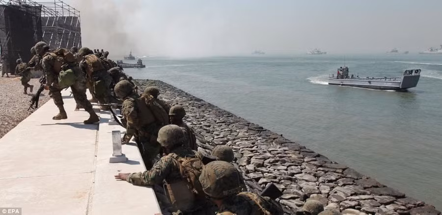 Hàn Quốc: Hoành tráng tái hiện lại trận chiến lịch sử của cuộc đổ bộ Incheon (video) ảnh 3