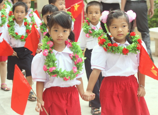 Dấu ấn không phai "Ngày đầu tiên đi học" ảnh 11 Dấu ấn không phai "Ngày đầu tiên đi học" ảnh 11